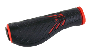 ergonomické gripy MRX 1133 AD2 ergonom. černo-červený 125mm