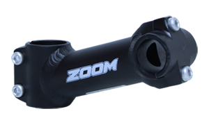 pro řídítka 25,4mm představec ZOOM TDS-A46 25,4/105mm 15° černý matný