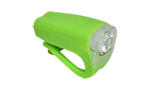 nabíjecí (USB) světlo přední PROFIL JY-378FU silicon 3WUSB zelené