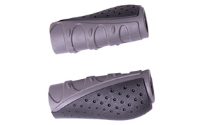 ergonomické gripy PROFIL G301-1 ergo krátké černo-šedé