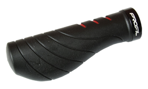 Gripy gripy PROFIL VLG-1389 ergonom. černo-červený GEL