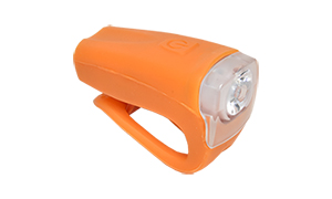 nabíjecí (USB) světlo přední PROFIL JY-378FU silicon 3WUSB oranž.