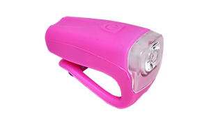nabíjecí (USB) světlo přední PROFIL JY-378FU silicon 3WUSB růžové
